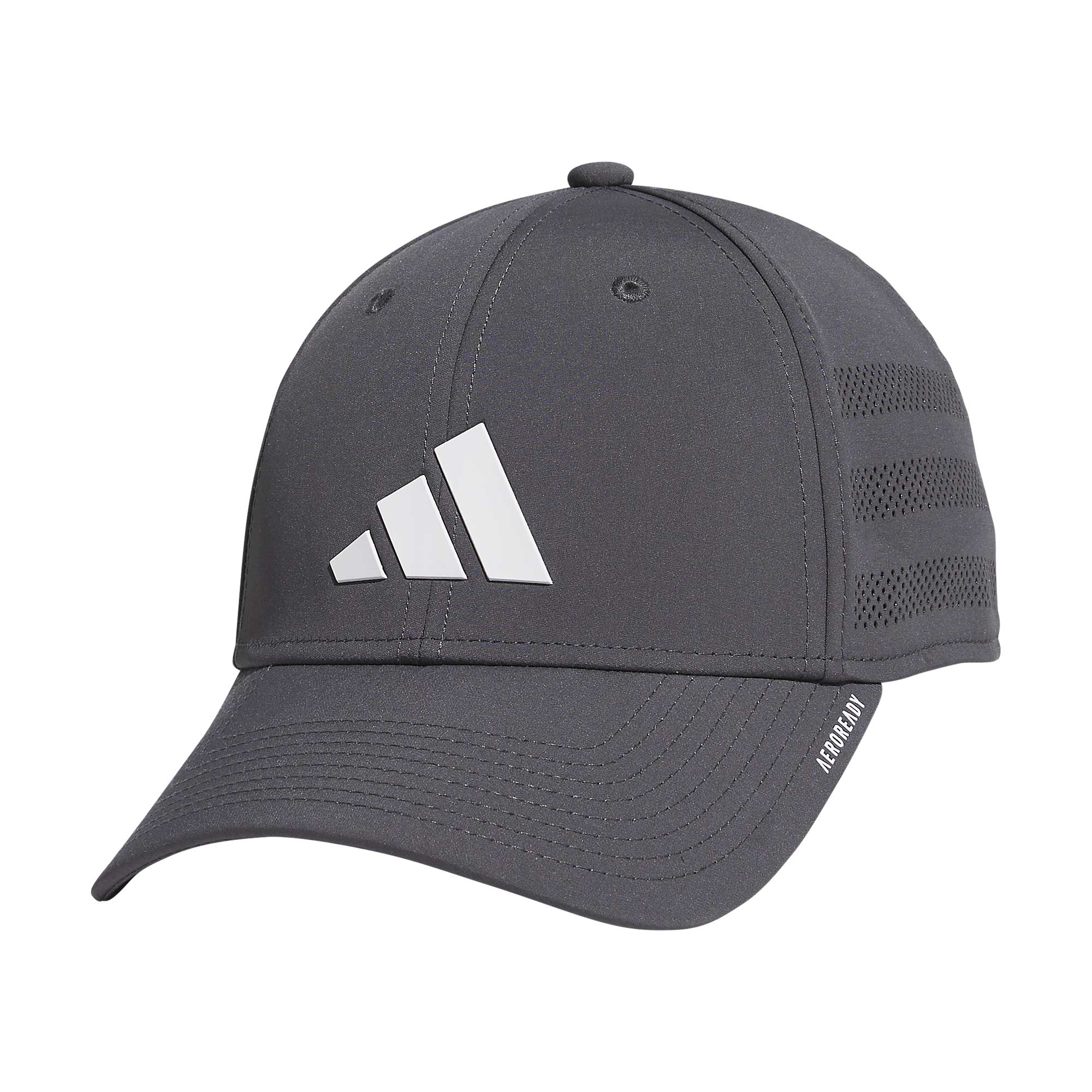 Men's adidas Graphite Game Day 4 AEROREADY Flex Hat - Image 7