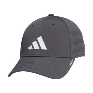 Men's adidas Graphite Game Day 4 AEROREADY Flex Hat