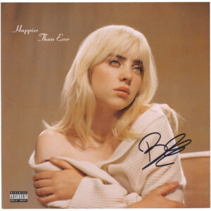 Billie Eilish Autographed Happier Than Ever Vinyl Album