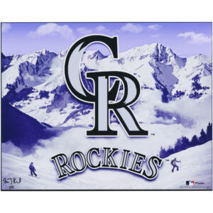 Colorado Rockies 16" x 20" Photo Print - Signed by Artist Brian Konnick - Limited Edition of 25