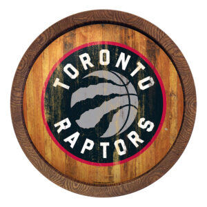 Toronto Raptors 20.25'' Faux Barrel Top Sign