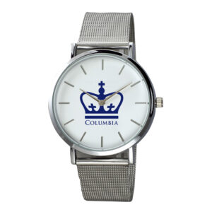 Men's  Silver Columbia University Plexus Stainless Steel Watch