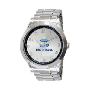 Men's  Silver Citadel Bulldogs Integris Stainless Steel Watch
