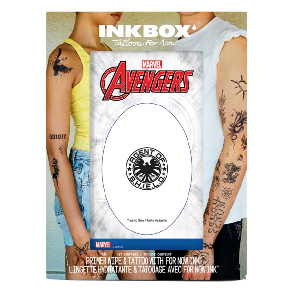 Inkbox  Agents of S.H.I.E.L.D. 2" x 2" Temporary Tattoo