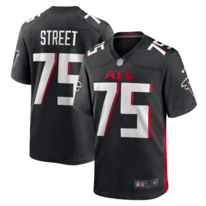 Men's Nike Kentavius Street  Black Atlanta Falcons  Game Jersey