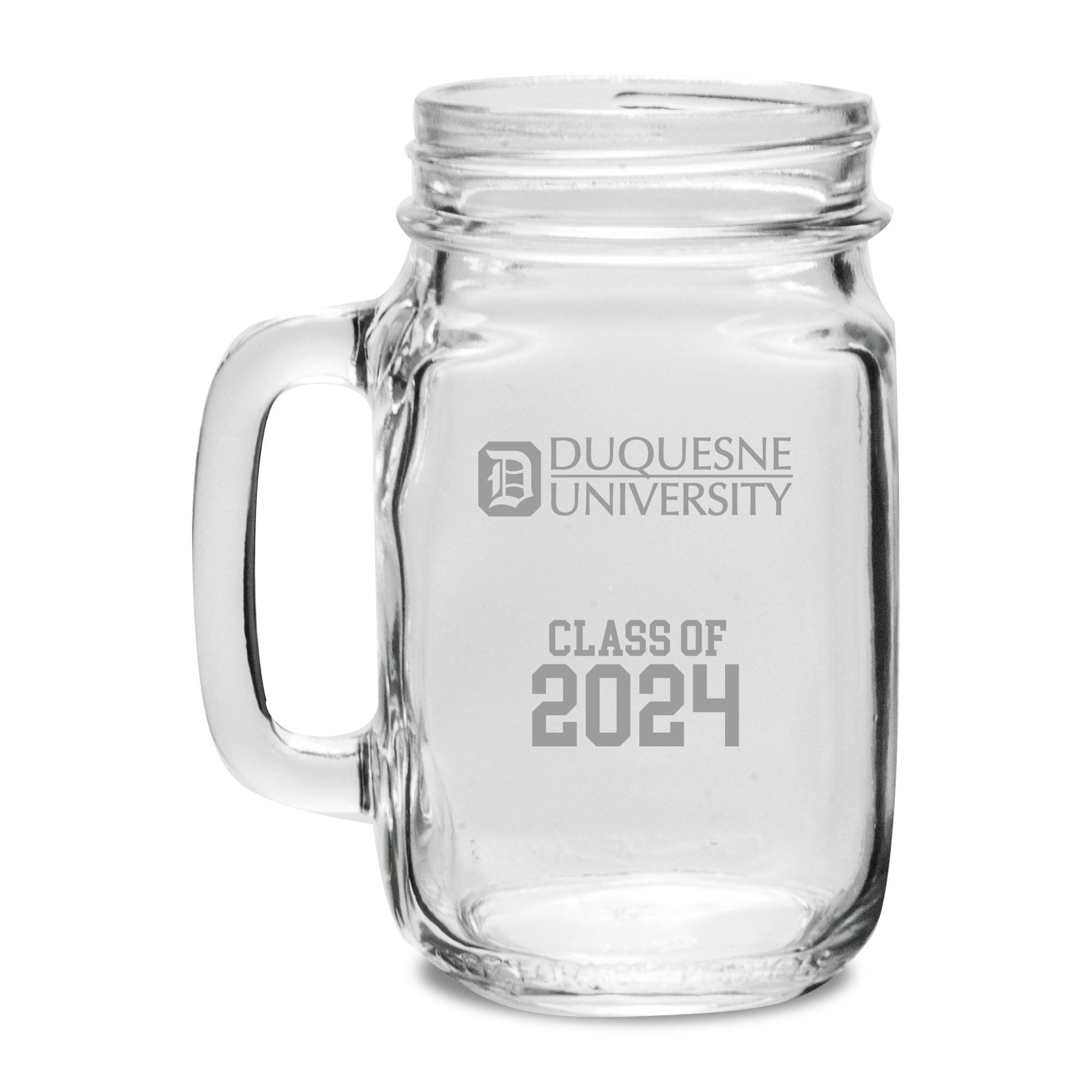 Duquesne Dukes Class of 2024 16oz. Drinking Jar