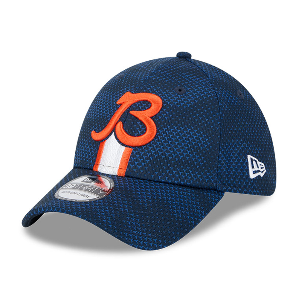 Men's New Era Navy Chicago Bears 2024 Sideline Secondary Logo 39THIRTY Flex Hat - Image 7