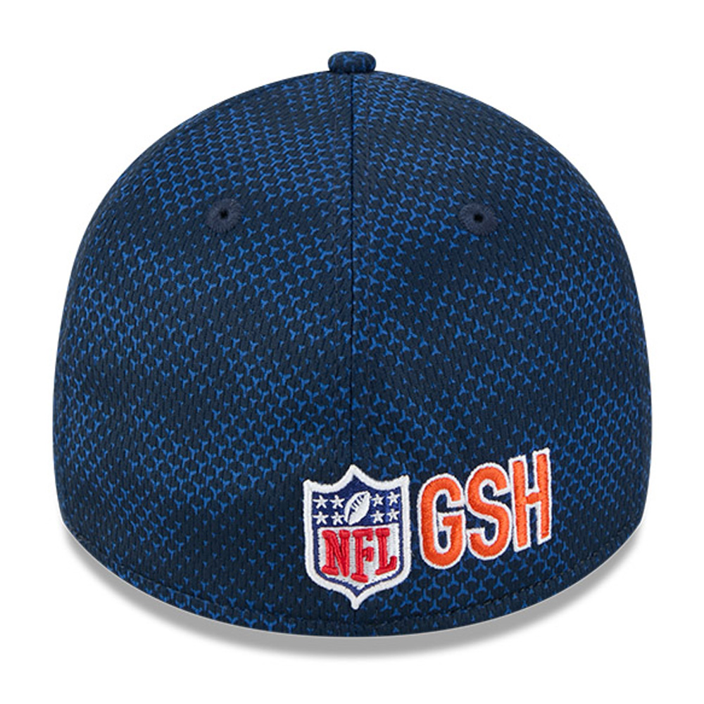 Men's New Era Navy Chicago Bears 2024 Sideline Secondary Logo 39THIRTY Flex Hat - Image 5