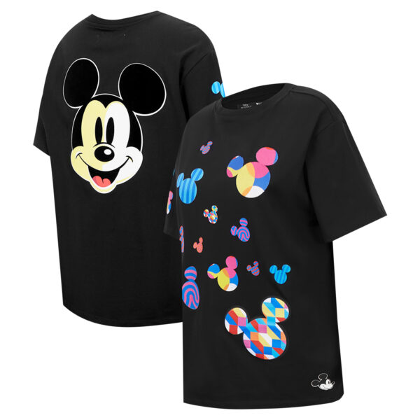 Women's Freeze Max Black  Icons Expression Boyfriend T-Shirt - Image 12