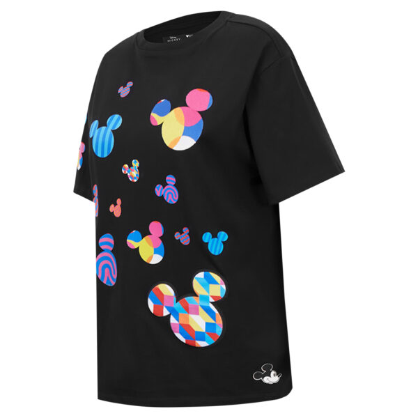 Women's Freeze Max Black  Icons Expression Boyfriend T-Shirt - Image 13