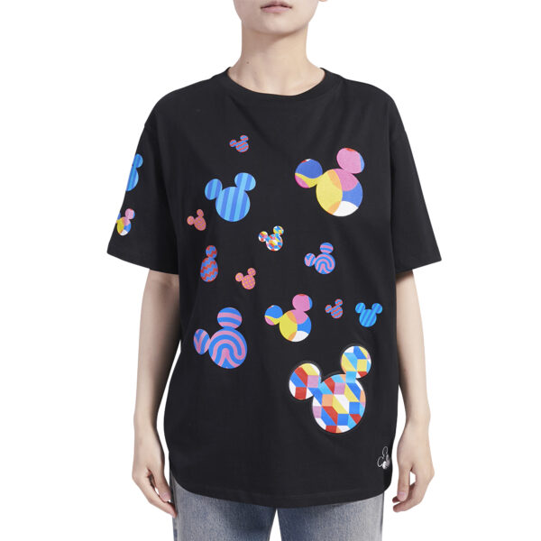 Women's Freeze Max Black  Icons Expression Boyfriend T-Shirt - Image 17