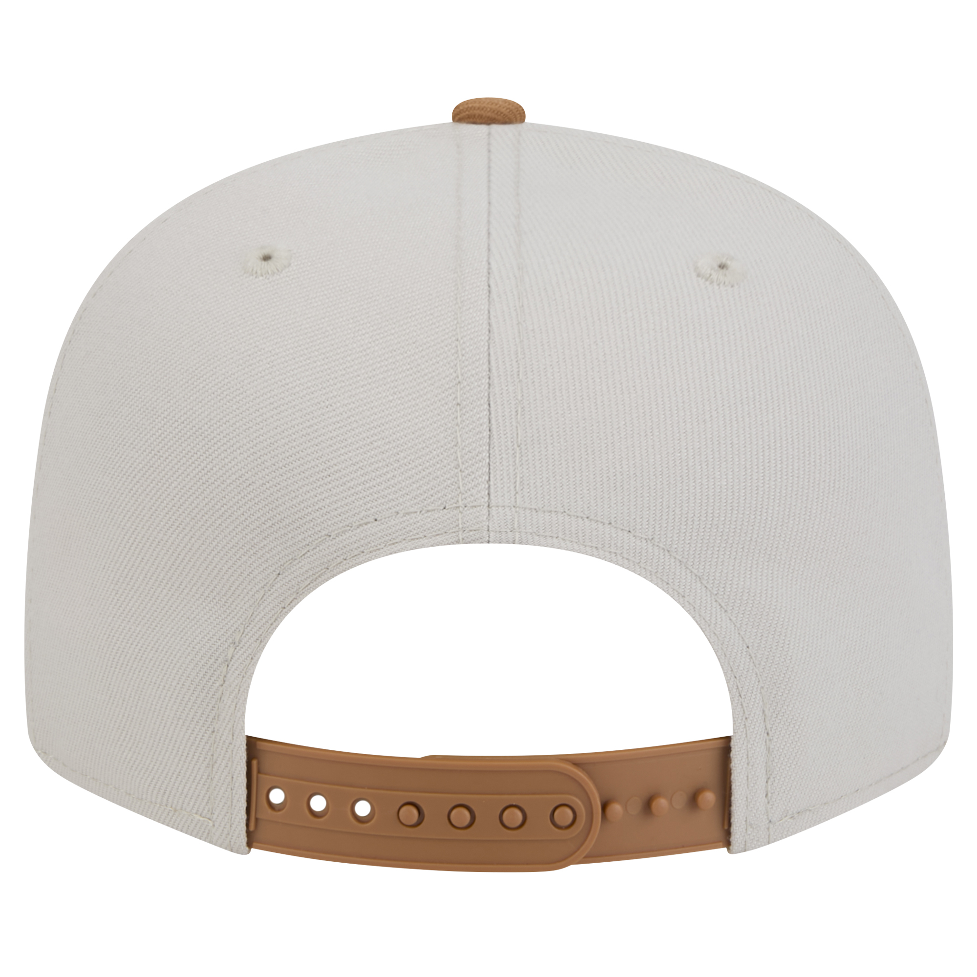 Men's New Era Cream/Tan Chicago Bulls Color Pack 2-Tone 9FIFTY Snapback Hat - Image 8