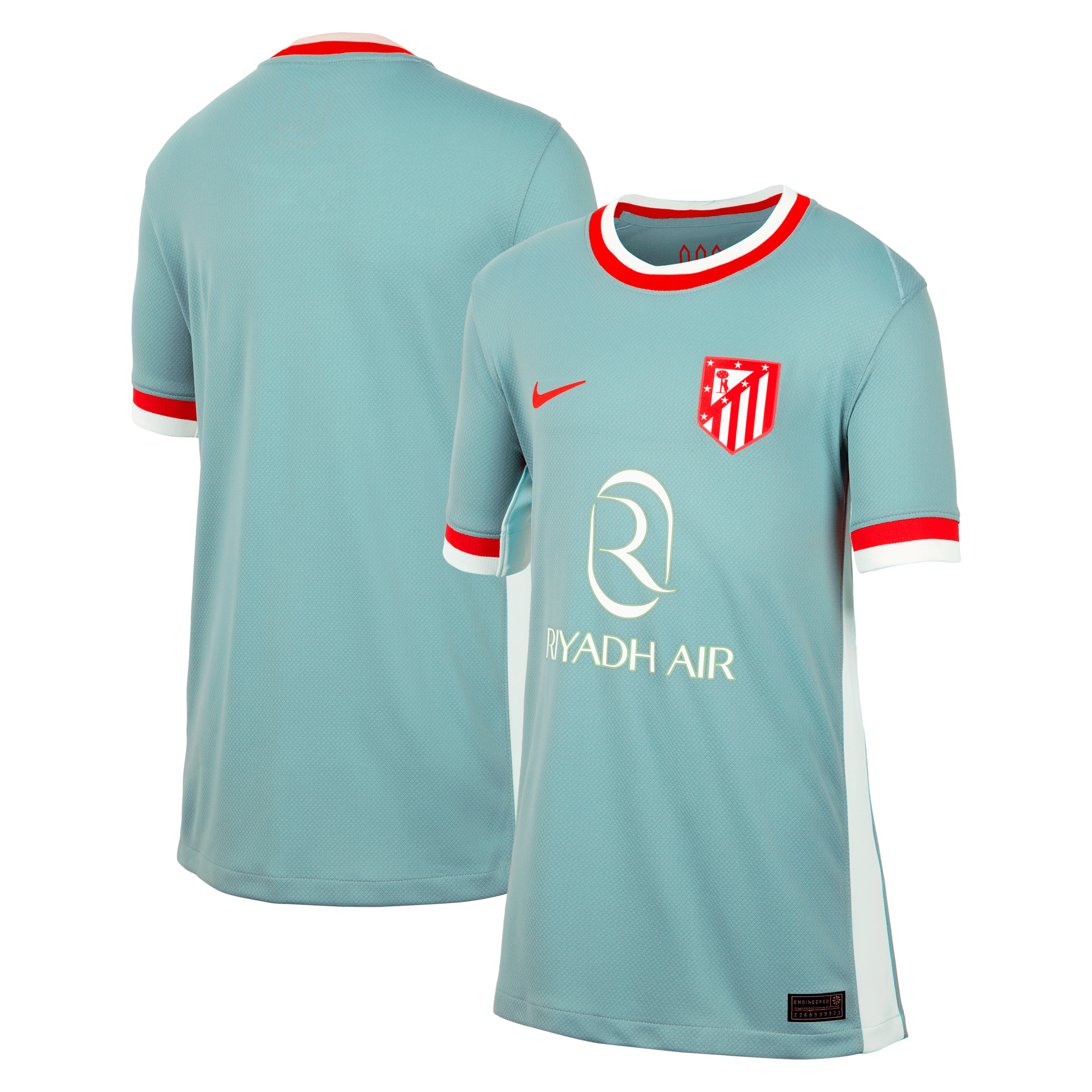 Youth Nike Mint Atletico de Madrid 2024/25 Away Replica Jersey - Image 6