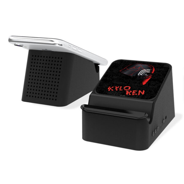 Keyscaper Kylo Ren Black Star Wars Iconic Wireless Charging Station & Bluetooth Speaker