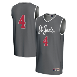 Unisex GameDay Greats #4 Gray Saint Joseph's Hawks Lightweight Basketball Fashion Jersey