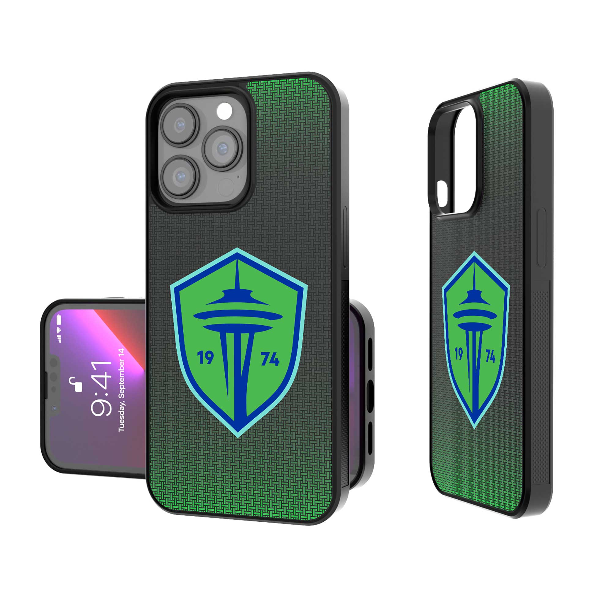 Keyscaper Seattle Sounders FC Linen Logo iPhone Bump Case