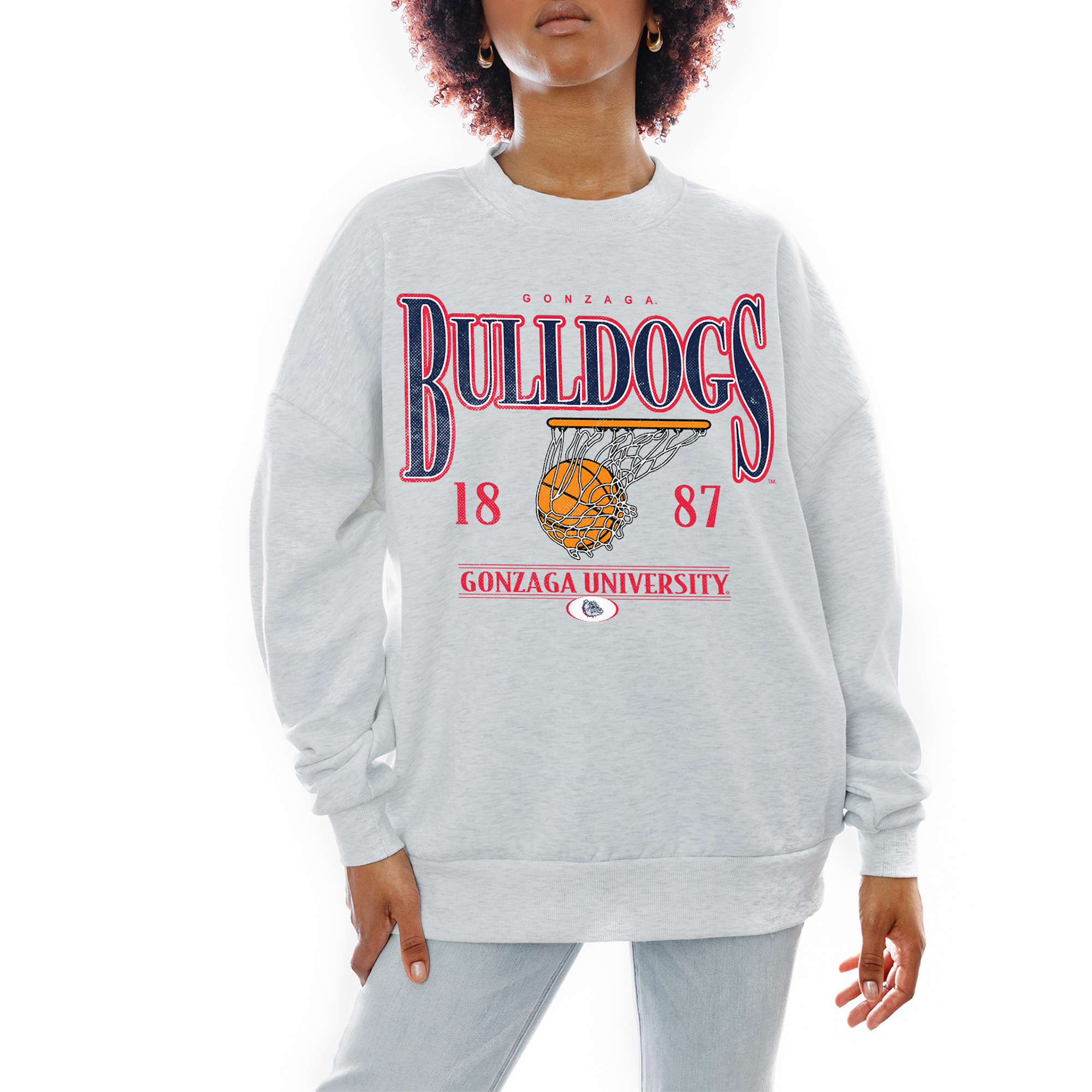 Women's Cutter & Buck Heather Black Ohio State Buckeyes Vintage Logo Forge Heathered Stretch Blade Top - Image 2