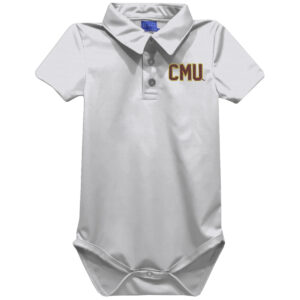 Infant Vive La Fete White CMU Mavericks Polo Bodysuit