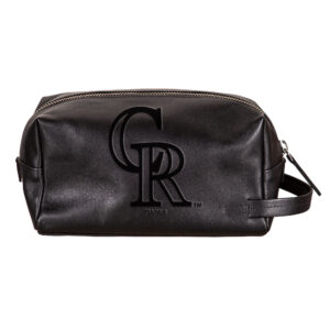 Colorado Rockies Hybrid Leather Lined Dopp Toiletry Bag