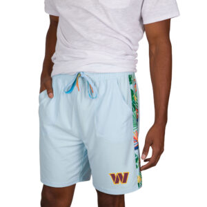Men's Concepts Sport Light Blue Washington Commanders Curate Knit Shorts