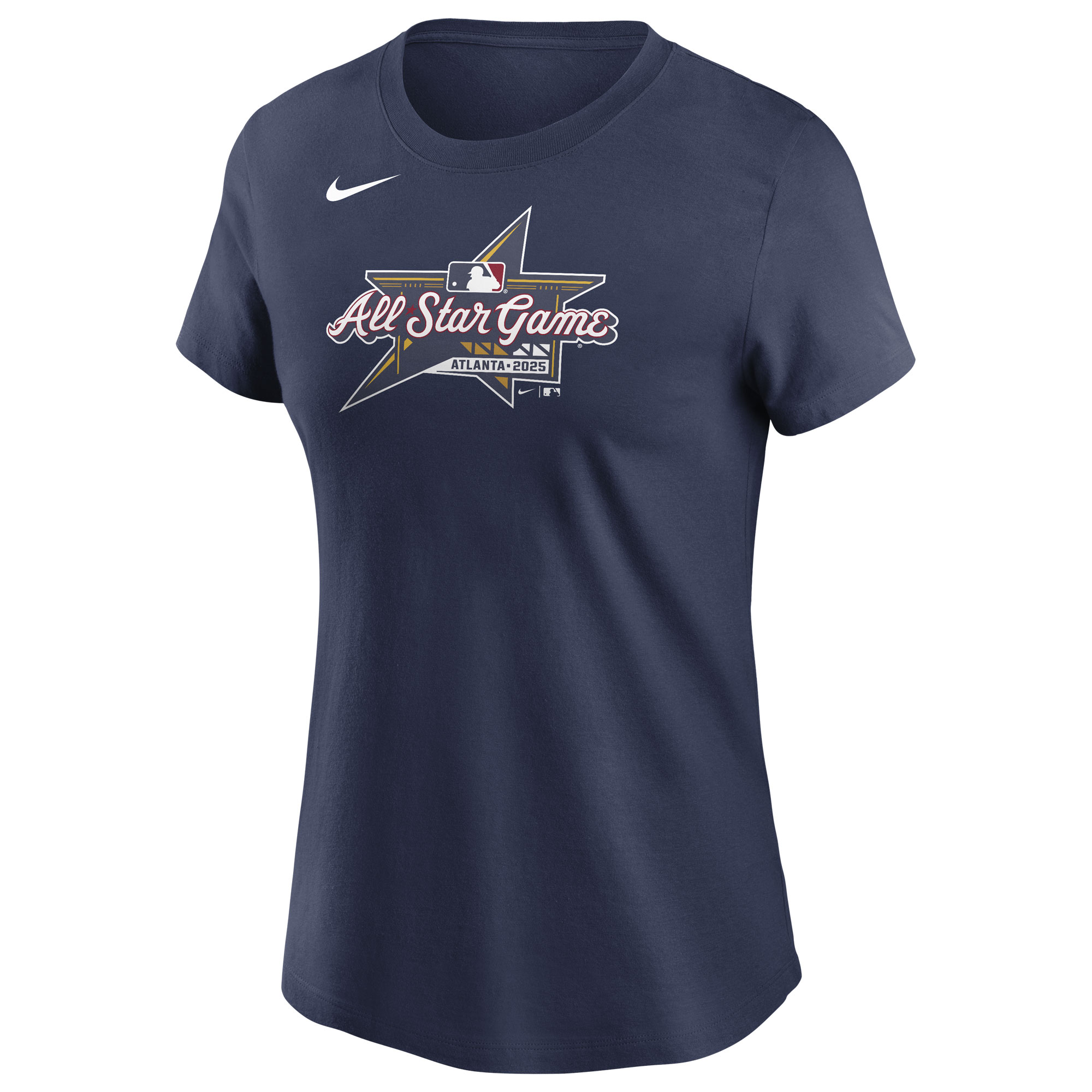 Women's Nike Navy 2025 MLB All-Star Game Logo T-Shirt - Image 6