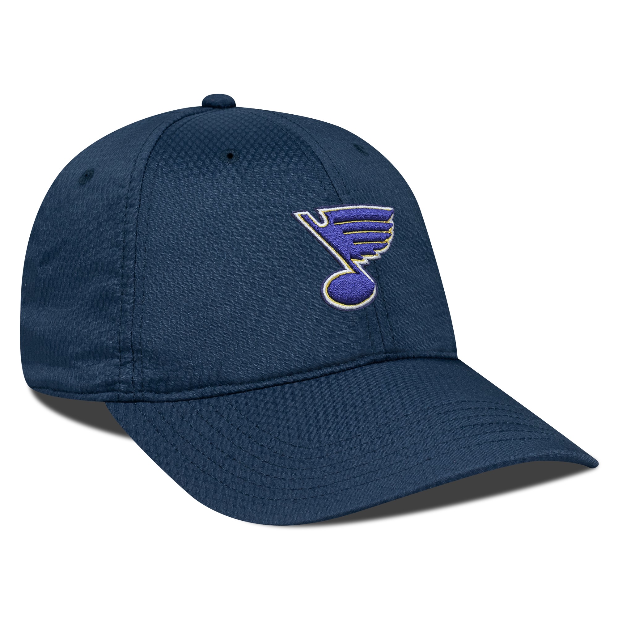 Men's Levelwear Navy St. Louis Blues Matrix Adjustable Hat - Image 4