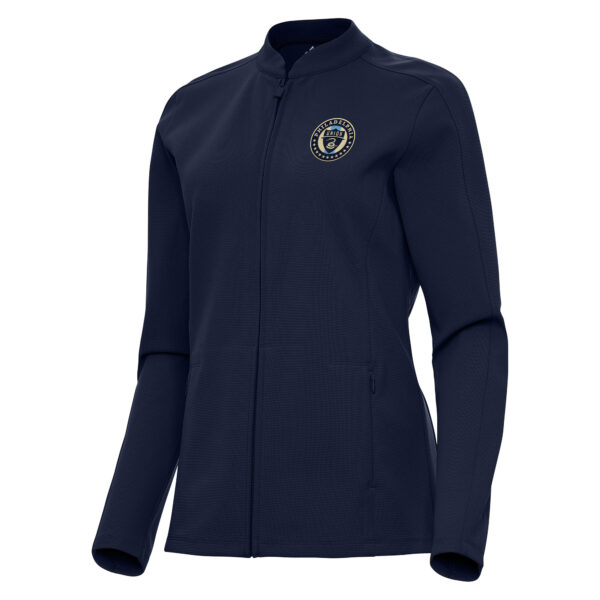 Women's Antigua Navy Philadelphia Union Regard Full-Zip Jacket
