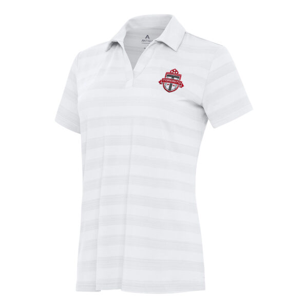 Women's Antigua White Toronto FC Tunnel Polo