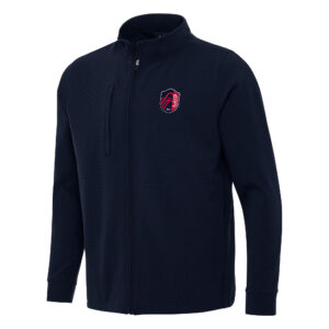 Men's Antigua Navy St. Louis City SC Regard Full-Zip Jacket