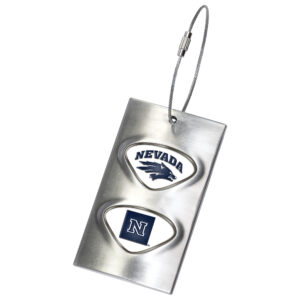 Nevada Wolf Pack 3.5'' x 2'' Bag Tag