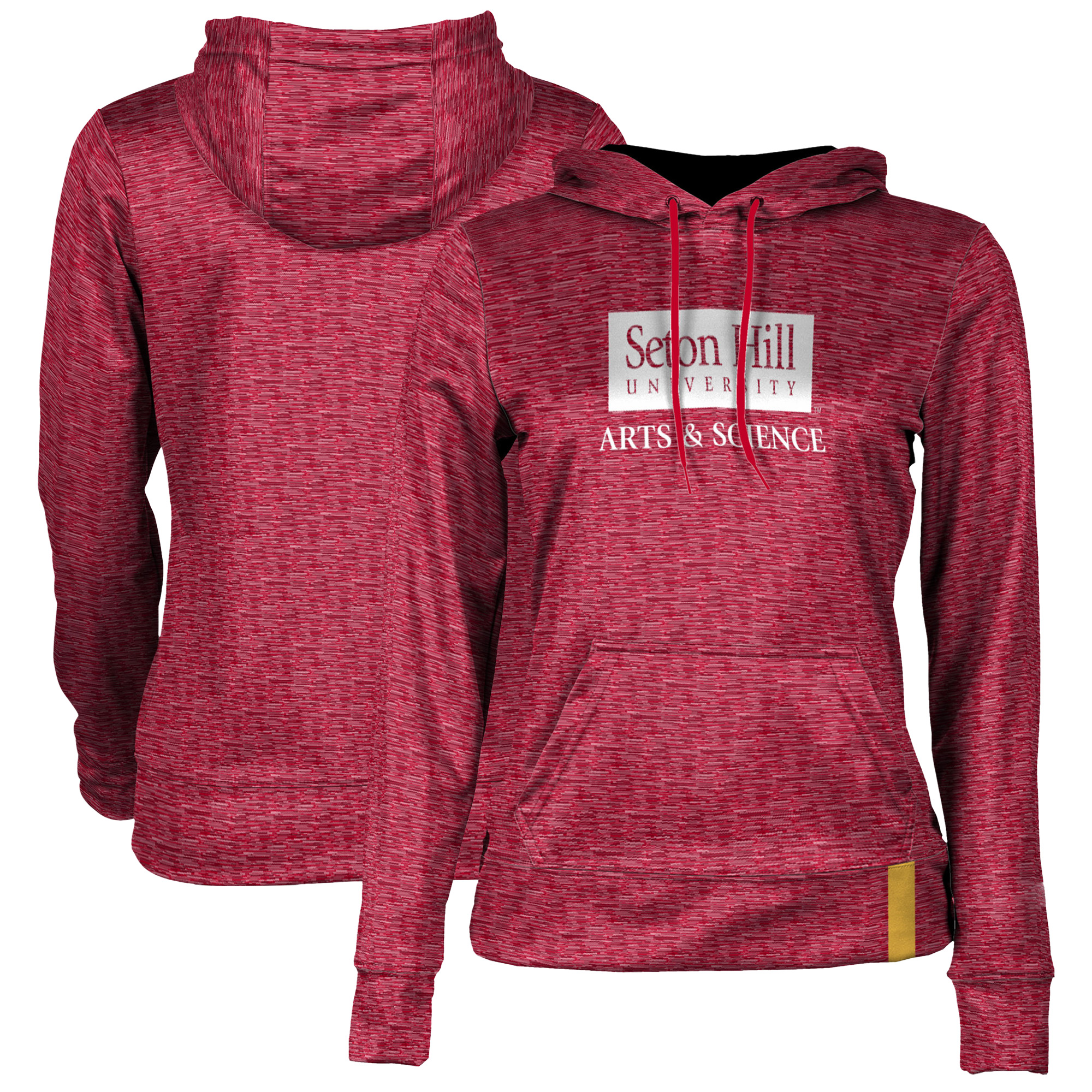Women's ProSphere Red Seton Hill Griffins Arts & Science Pullover Hoodie