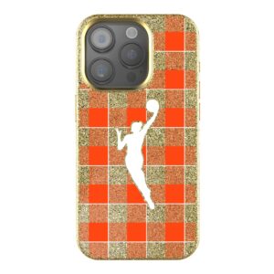 Keyscaper WNBA Plaid Bling iPhone Case