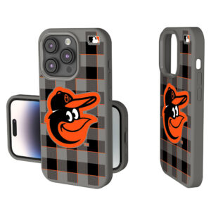 Keyscaper Baltimore Orioles Plaid Soft Touch iPhone Case