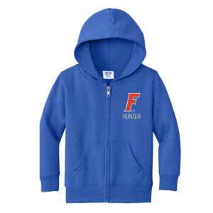 Toddler Chad & Jake  Royal Florida Gators Personalized Full-Zip Hoodie