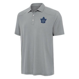 Men's Antigua  Gray Toronto Maple Leafs Western Polo