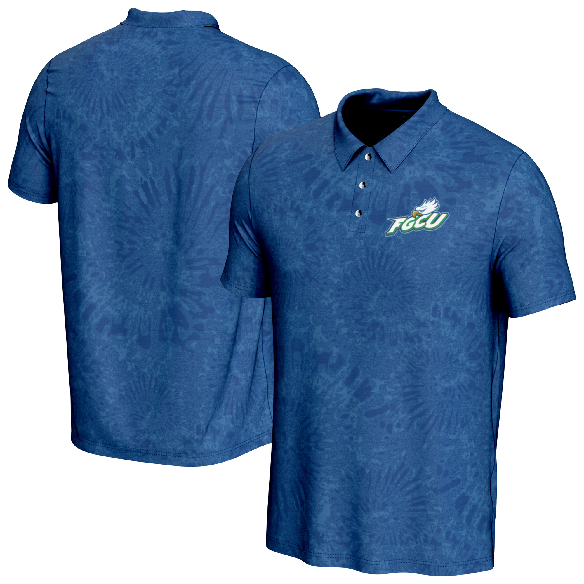 Men's ProSphere Blue Florida Gulf Coast Eagles Blend 2.0 Polo