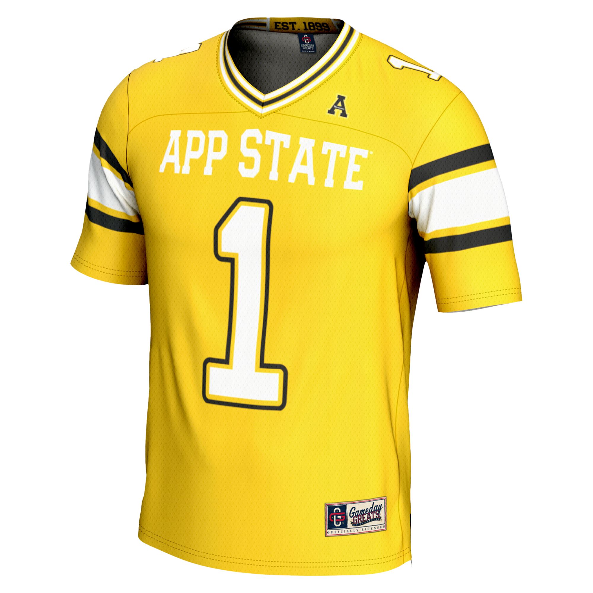 Youth Vive La Fete Green NHRA Halftones Football Jersey - Image 3