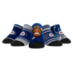 Youth Rock Em Socks  Winnipeg Jets Super Fan Five-Pack Low-Cut Socks Set