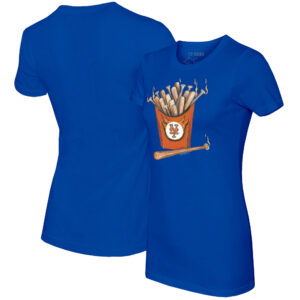 Women's Tiny Turnip Royal New York Mets Hot Bats T-Shirt