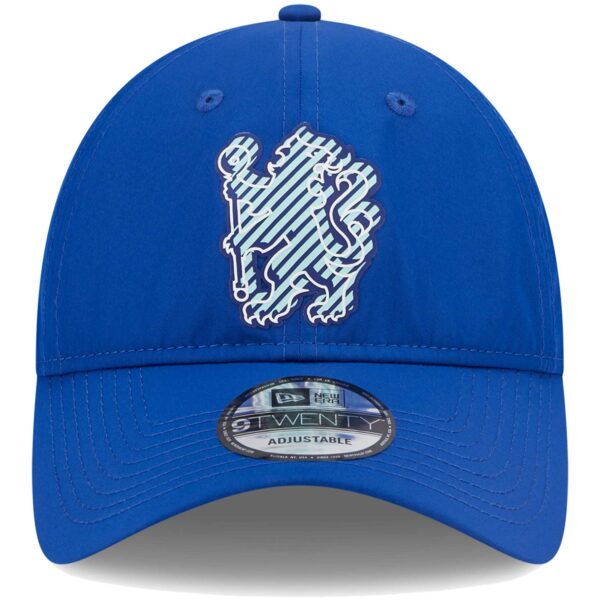 Men's New Era Blue Chelsea Overlay 9TWENTY Adjustable Hat - Image 8