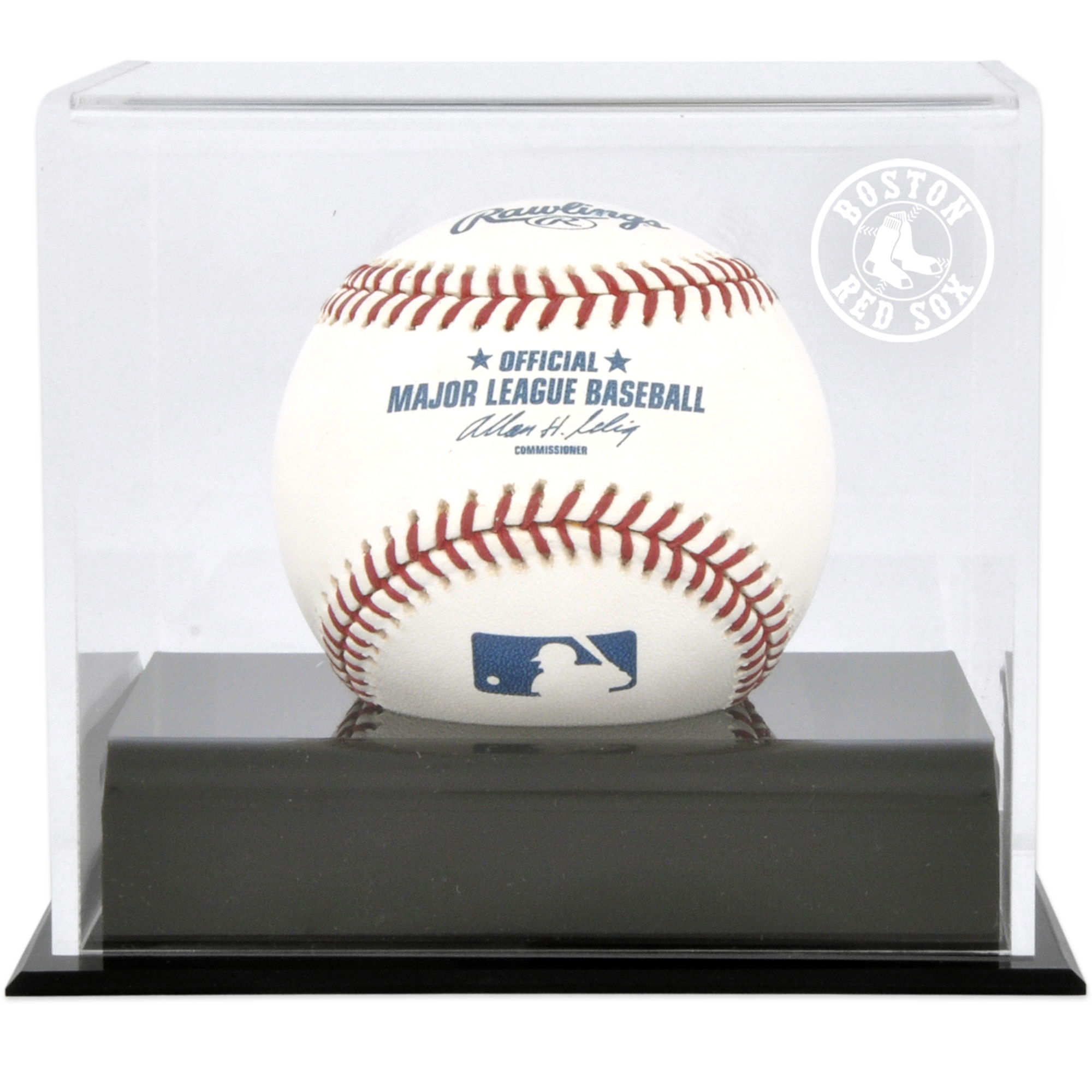 Boston Red Sox Baseball Cube Logo Display Case