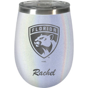 Florida Panthers 12oz. Personalized Opal Wine Tumbler
