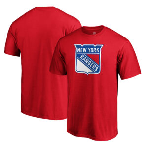 Men's Fanatics Red New York Rangers Team Primary Logo T-Shirt