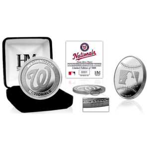 Highland Mint Washington Nationals Silver Mint Coin