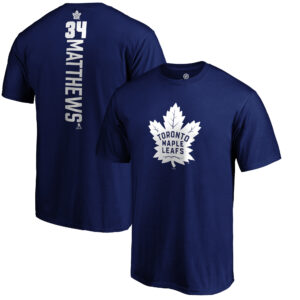 Men's Auston Matthews Royal Toronto Maple Leafs Playmaker T-Shirt