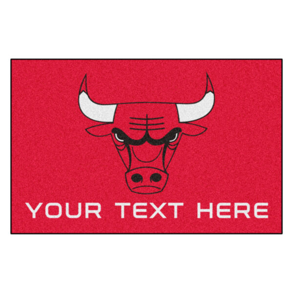 Chicago Bulls 19'' x 30'' Personalized Accent Rug