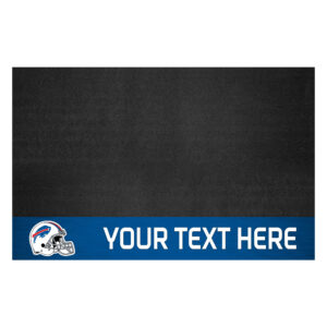 Buffalo Bills 26'' x 42'' Personalized Vinyl Grill Mat