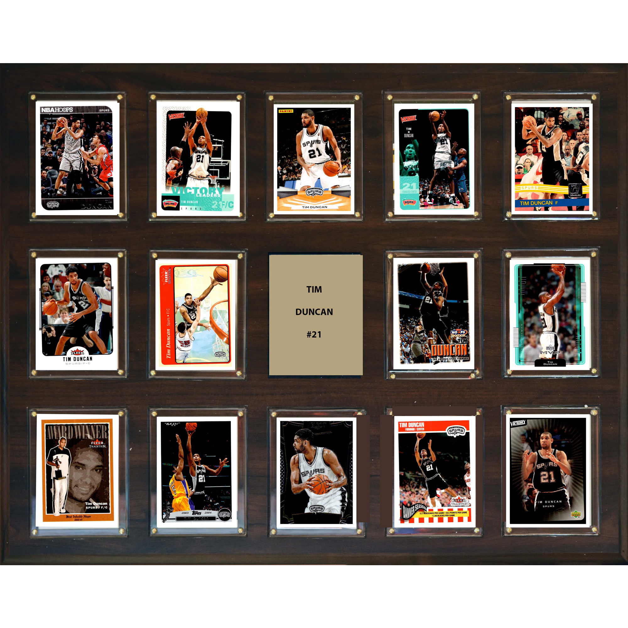 Tim Duncan San Antonio Spurs 16'' x 20'' Plaque