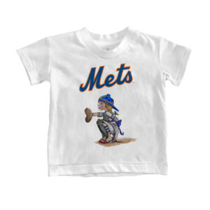 Youth Tiny Turnip White New York Mets Kate the Catcher T-Shirt