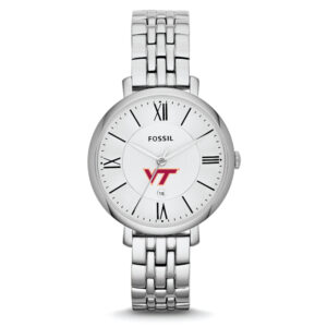 Women's Fossil Virginia Tech Hokies Jacqueline Stainless Steel Watch